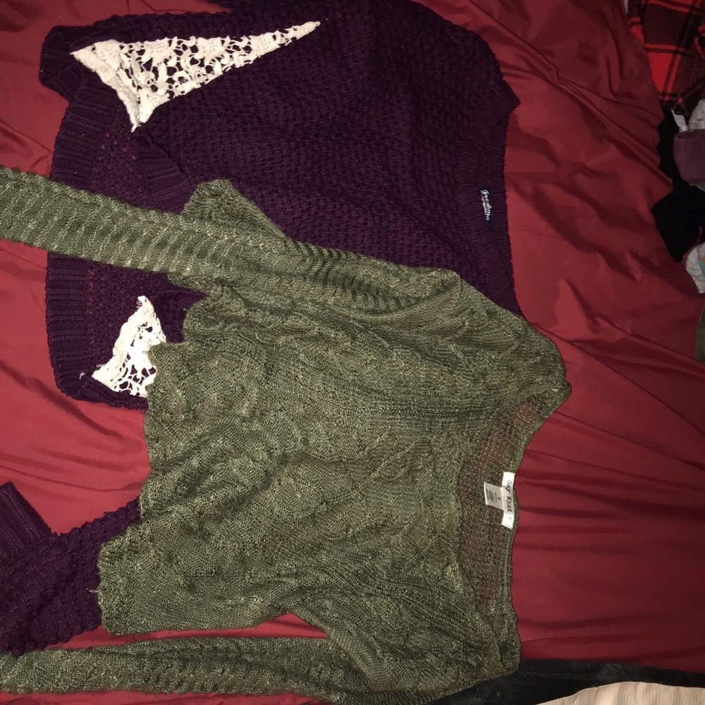 Sweater Bundle 💚💜
